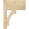Ekena Millwork Westlake Block Rough Sawn Outlooker, Douglas Fir, 8"W x 14"D x 18"H OUT08X14X18WTL05RDF - alternate 2